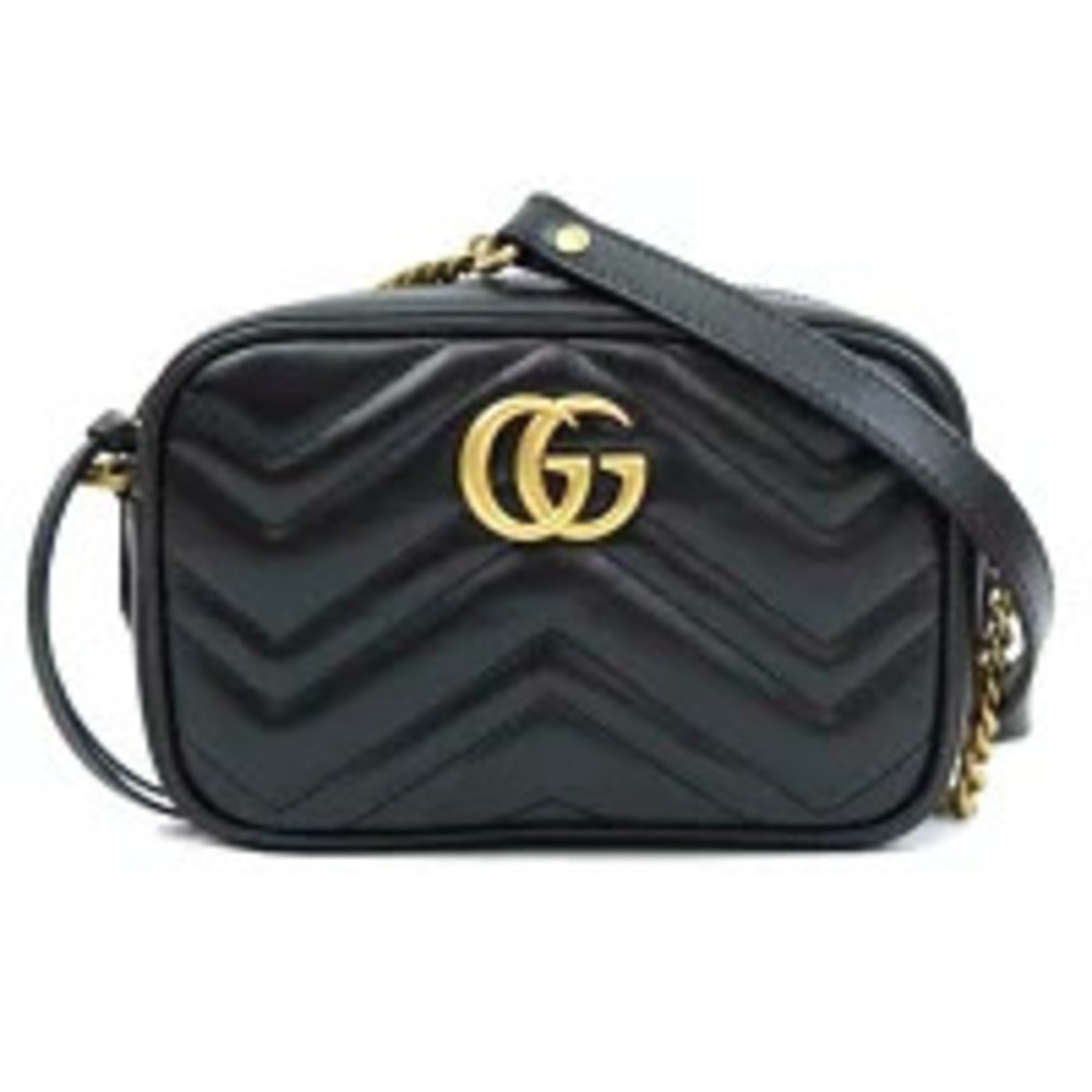 GUCCI GG Marmont Quilted Shoulder Bag SA
